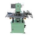 Hot stamping machine with two foil collecting system