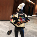 Embroidery Harajuku Patch Plus Size Coat 2020 Winter Warm Women's Jackets Hip Hop Autumn Long Sleeve Female Jacket Outwear