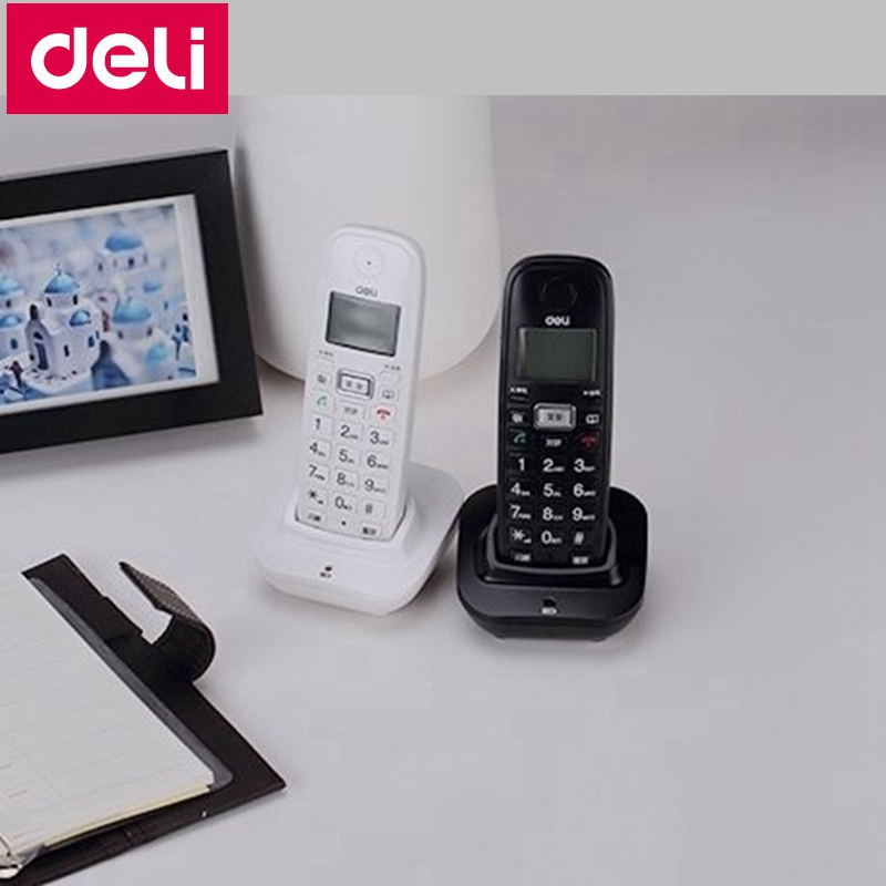 [ReadStar]Deli 776 Cordless Extension telephone office home extension telephone caller ID display work with 791 mother telephone