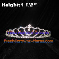 Heart Shaped Princess Rhinestone Tiaras