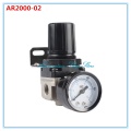 AR2000-02 G1/4'' SMC Type Pneumatic air pressure regulator air treatment units W Fittings connector