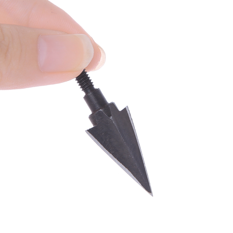 Archery Broadhead 100 Grains Carbon Steel Hunting Compound Recurve Swallow Tail Archery Accessories