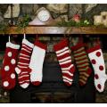 Christmas Stocking Crochet Decoration Gift Sock