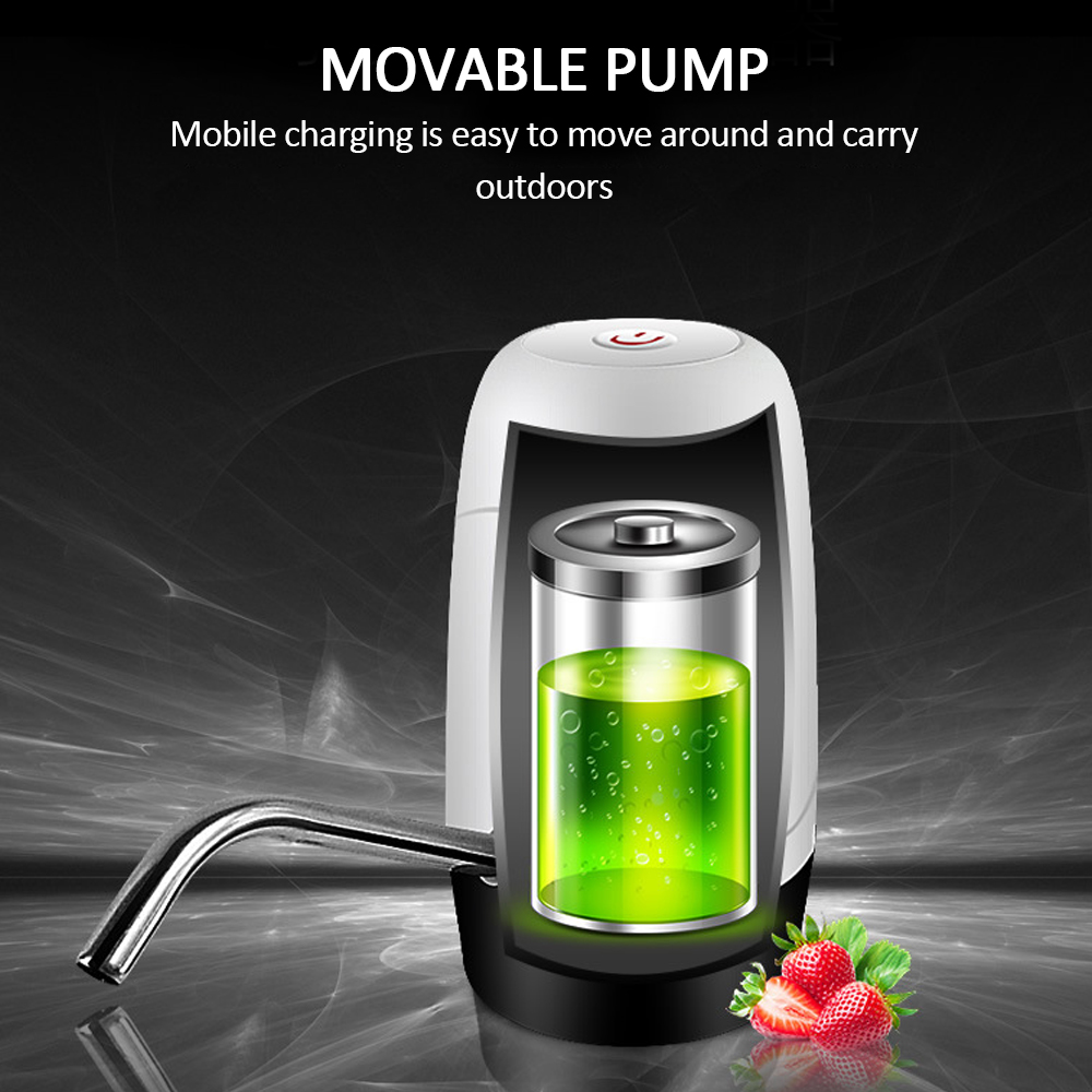 Mute Automatic Electric Water Dispenser Portable Pressure Pump Multi-interface Drinking Bottle Rechargeable Water Pump Machine
