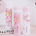 450ml Creative Flower Stainless Steel Vacuum Flask Cool Thermal Insulation Thermoses Women Girl Office Outdoor Water Bottles