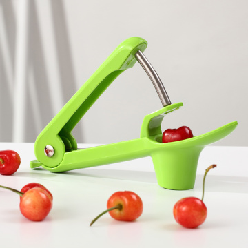 Silver Cherry Slotter Kitchen Simple Olive Slotter Fruit Core Seed Remover Gadget Stoner Kitchen Accessories Fruit Tools