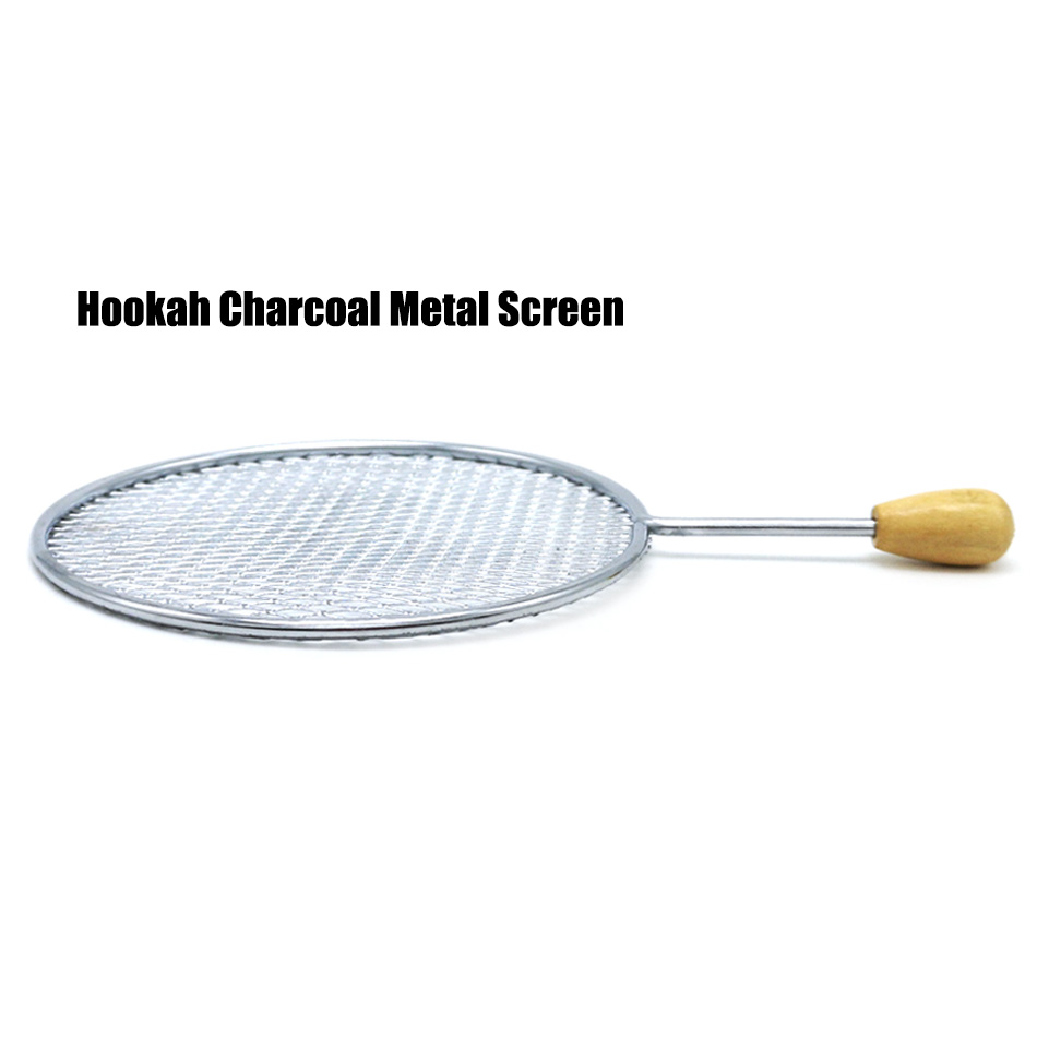 Large Size 10 cm Metal Hookah Coal Screen Shisha Charcoal Holder 100 mm Chicha Narguile Nargile Accessories