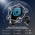 Motorola VerveBuds 100 Bluetooth TWS Wireless Earphone with Mic Bass Stereo AAC SBC Earbud Wireless Headphones Voice Control