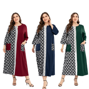 Turkish Moroccan Caftan Muslim Dress For Women Bangladesh Arabic Dress Pakistan Dubai Abaya Plus Size Islamic Clothing