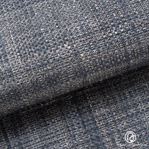 Elegant Deep Grey Raffia Grass Wallpaper Natural Texture