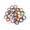 2020 Natural stone rings charm jewelry a diversity of stones two kinds of models trendy gift for women or girlfriend 8mm width