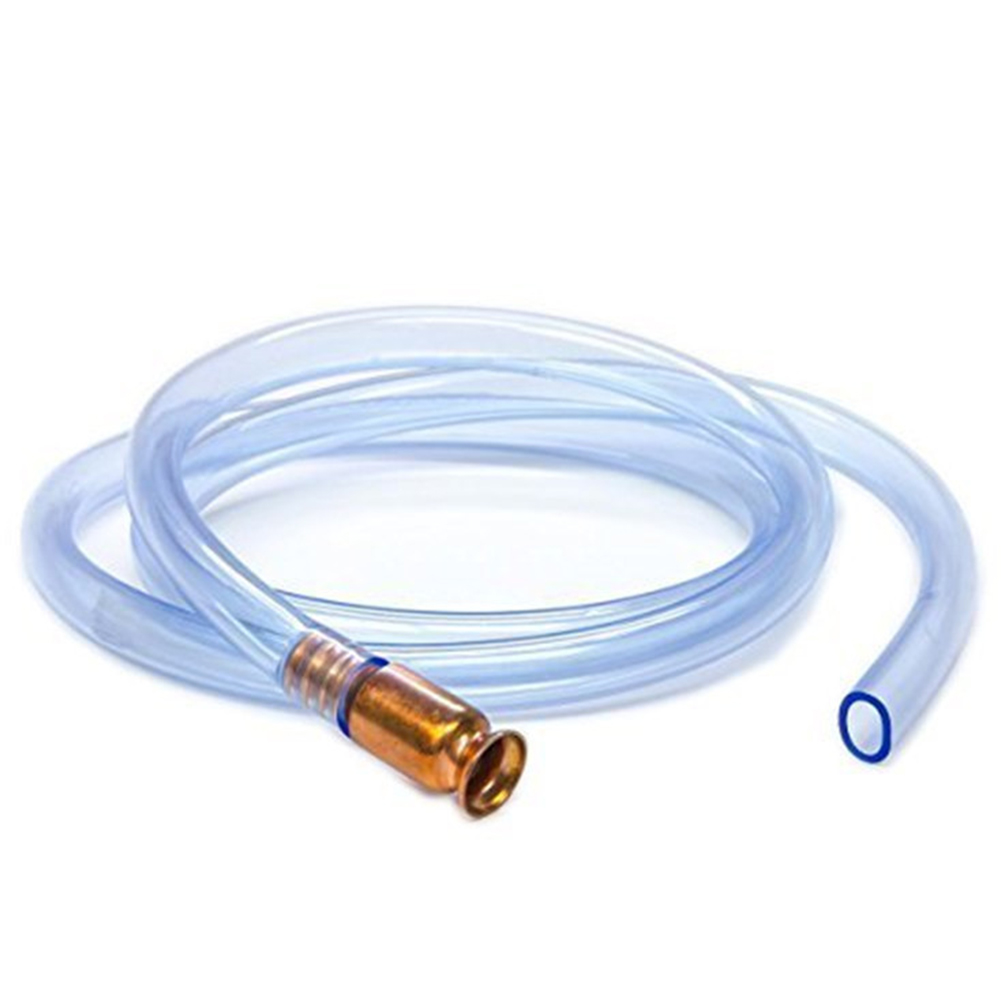 6ft Syphon Water Gasoline Hose Car Fuel Gas Self Priming PVC Safety Pump Gasoline/Fuel/Water Shaker Siphon Self Priming Hose