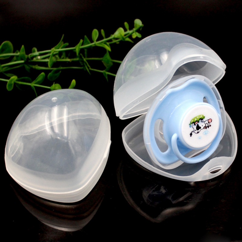 Portable Baby Nipple Box Boy Girl Infant Pacifier Cradle Case Holder Soother Box Pacifier Holder