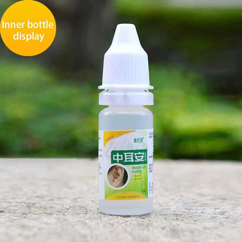 10ml Ear Ear Liquid Acute Otitis Drops Chinese Herbal Deafne For Ear Sore Caring Medicine Tinnitus Health C9Y6