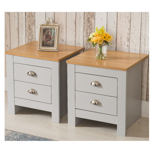 Supply Night Stand Chest Cabinet Grey or White with High Quality