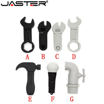 JASTER wrench model usb 2.0 memory stick pendrive 4gb 8gb 16gb 32gb 64GB tool hammer usb flash drive USB creativo