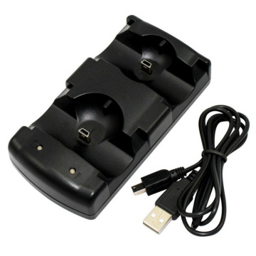 Compatible for PS3 Controller & Move Dual Charger USB Dual Charging Powered Dock Gamepad Charger Dock Station Mount power sup