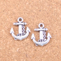 20pcs Charms double sided anchor sea 18x15mm Antique Pendants,Vintage Tibetan Silver Jewelry,DIY for bracelet necklace