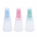 3 Colors high temperature resistance oil bottle high quality food grade silicone Oil Brush Cake Butter Bread Kitchen Tools