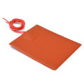 80x100mm 12V DC 20W Silicone Heated Bed Heating Pad Flexible Waterproof For 3D Printer Parts Electric Heating Pads