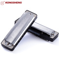KONGSHENG Diatonic Professional Amazing 20 Deluxe Harmonica 10 Holes Blues Harp Mouth Organ Key of C ABS Comb Musical Instrument