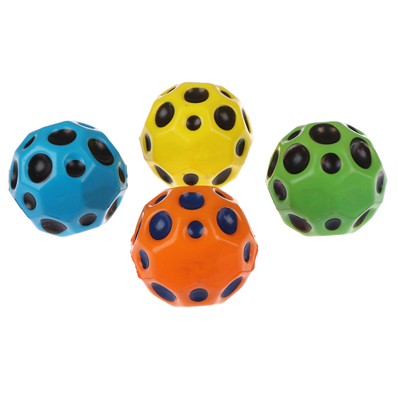 Sporting Goods Special For Student Kindergarten Moon Ball Bouncing Ball - 4 Colors