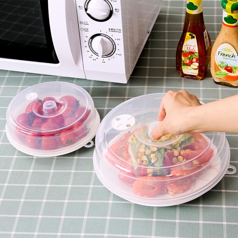 2Sizes Kitchen Sealing Cover Heating Oil Preventer Cover Fresh Keeping Sealing Special For Refrigerator Microwave Oven Cookware