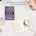 DIY Mandala Special Shaped Diamond Painting 50 Pages A5 Sketchbook Notebook Christmas Gift for Student Handmade Craft