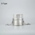 1/2" DN15 Camlock Couplings Stainless Steel MPT FPT Barb Adapte Quick Disconnect For Hose Pumps Fittings