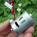 1PC Double Shaft Electric Machinery DC12V-24V Micro Motor With Double Hall Components 6600rpm-13600rpm 0.095A-0.115A