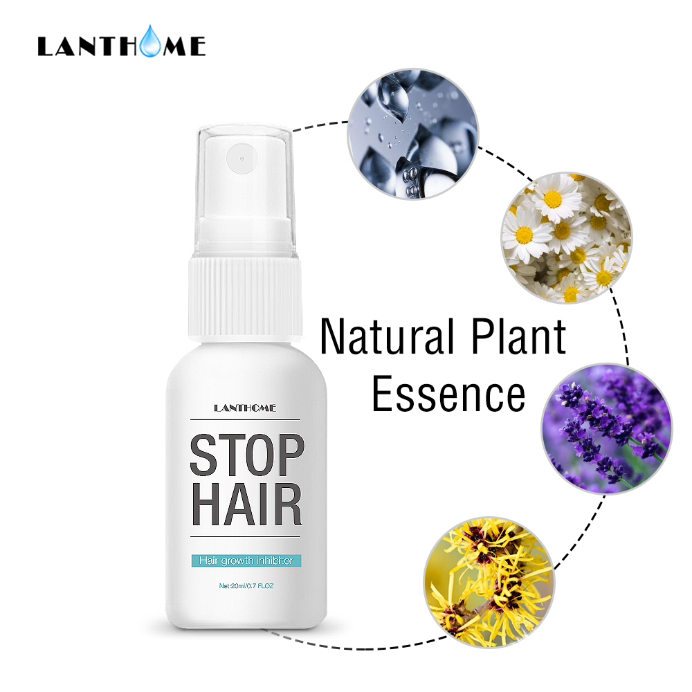 Prevents Hair Growth Inhibitor Spray Reduce Hair Growth Whole Body Leg Body Armpit Hands Facial Depilation Essence Liquid TSLM2