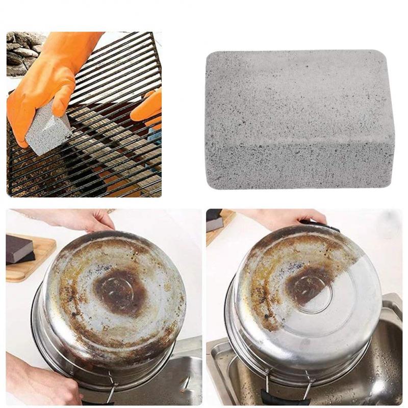 BBQ Grill Cleaning Brick Block Barbecue Cleaning Stone BBQ Racks Stains Grease Cleaner BBQ Tools Kitchen Decorating Gadgets New