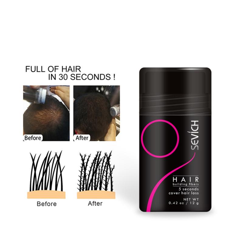 Hot! Keratin Hair Loss Building Fiber +Applicator Spray Add 12g Hairline Optimizer Dense Hair Growth Hair Loss Powder TSLM2