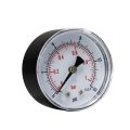 Axial Pressure Gauge 52mm Hydraulic Pressure Measurement Dial 1/8 BSPT Horizontal 0/15,30,60,100,160,300 PSI & Bar Back Mount