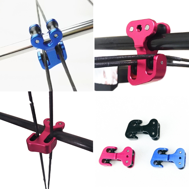 New Compound Bow Aluminum Pulley Cable Slide Cable Bar Hunting Bowstring Protector