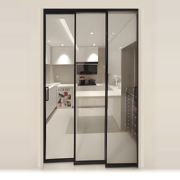 Mini Three-Link Trackless Sliding Door