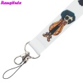 Ransitute Personality Neckband Lanyard Key ID Card Gym Phone Strap Multifunctional Phone Decoration R722