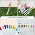 45Pc/Lot Colorful Whiteboard Marker Dry Erase White Board Marker Without Magnet School Office Writting Board Pen Built In Eraser
