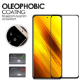 2IN1 Tempered Glass for Xiaomi Poco X3 NFC M3 X2 Camera Lens Film Cover Screen protector for Xiaomi poco x3 m3 Protective Glass