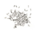 100pcs/lot PCB Soldering Mount 5x20mm Fuse Holder Clip Chassis 5mm*20mm Tin Plated Brass 0.4mm Thickness