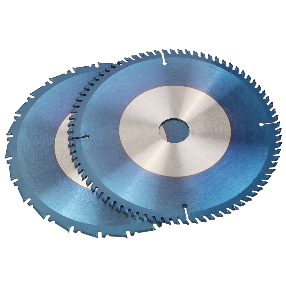TCT Saw Blade 165-255mm Nano Blue Coating Circular Saw Carbide Tipped Woodworking Cutting Discs Power Tools