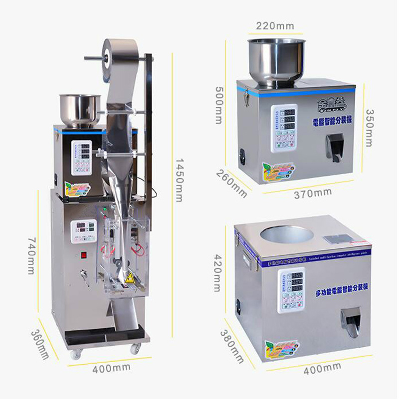 110V 220V Vertical automatic tea Multi-function packaging machine tea granule powder bag making machine