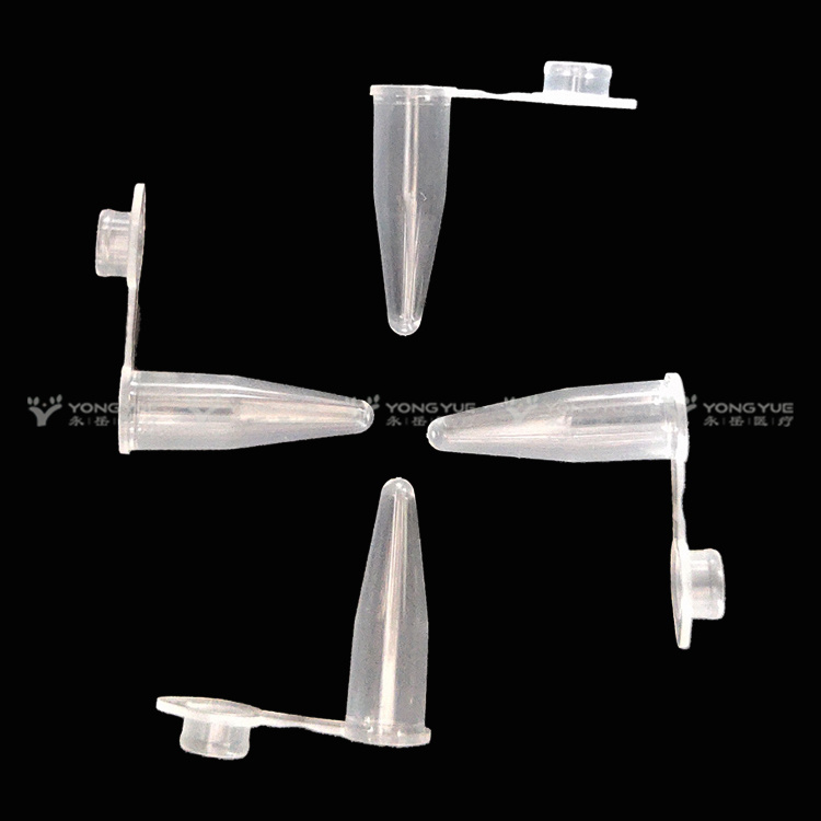 0 2ml Pcr Single Tube Flat Cap Transparent