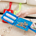 Handheld Double Brush Carpet Table Sweeper Dirt Cleaner Roller Sweeper Crumb Home Cleaning Brushes Accessaries Debris Collector