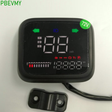 speedometer battery power/level indicator gauge 48v60v72v LCD DISPLAY electric scooter PARTS electric bike MTB ATV UTV dashboard