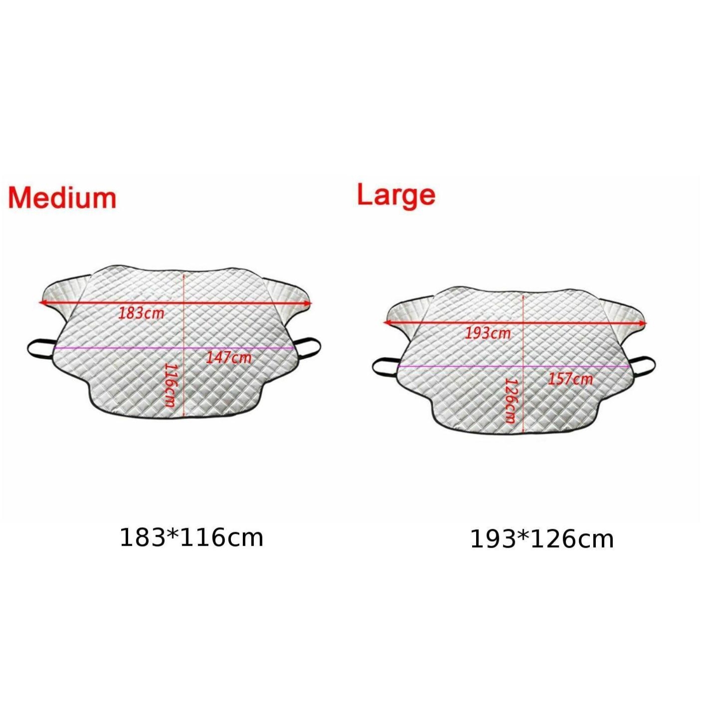 Mirror Snow Cover Winter Frost Shield Sunshade Protector Designed For Car SUV RV Truck Exterior Accessories Car Covers