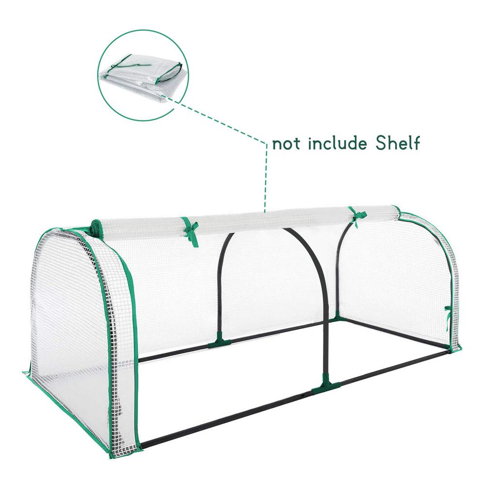1Pcs PVC Garden Walk-in Greenhouse Plant Cover High-quality PVC Gardening Greenhouse Inner Accessories (without Iron Stand)