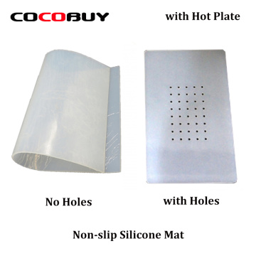 Novecel LCD Separator Non-slip Rubber Mat Silicone Pat with Holes Specialized Mat for Hot Plate Separator Machine