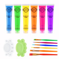 Glow in Dark Face Body Paint Halloween Makeup Party Costume Cheering Squad Body Art Glow Makeup Halloween Party Supplies
