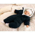 New 0-24M Winter Solid Pockets New Born Baby Clothes Infant Little Girls Outfits Romper Baby Girl Clothes Boy Babygirl Onesie